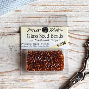Бісер Glass Seed Beads Mill Hill 02038