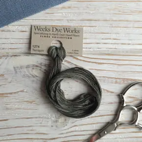 Муліне Weeks Dye Works 1274 Terrapin