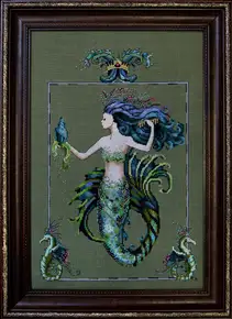 Готова вишивка хрестиком за схемою Mirabilia Designs Bluebeards Princess Mirabella MD98 купити в Crazy Cross Stitch