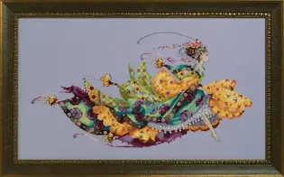Готова вишивка хрестиком за схемою Mirabilia Designs Princess Elliana MD169 купити в Crazy Cross Stitch