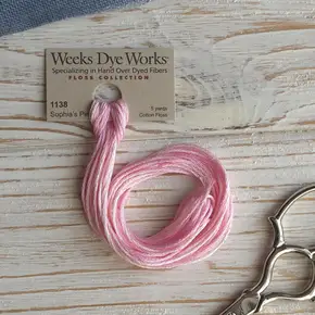 Weeks Dye Works 1138 Sophia's Pink