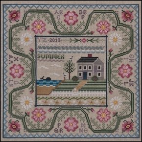 Summer by the Sea JN262 Lettered Border Series II